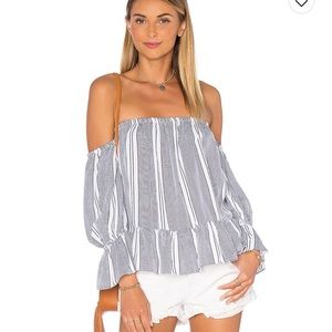 Misa Los Angeles Brigit Off The Shoulder Top